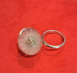 кольцо одуванчик